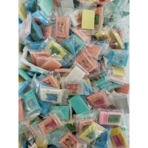 VIntage Gumball Charm Vending Flicker TV Erasers Lot 5 New Old Stock Hong Kong